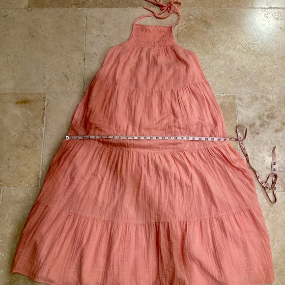 Elan cotton halter midi dress pink - XS - Picture 14 of 16